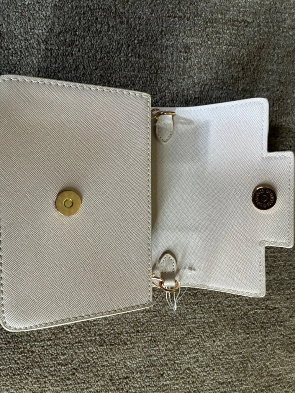 Jewel Badgley Mischka Gold Chain Evening Purse